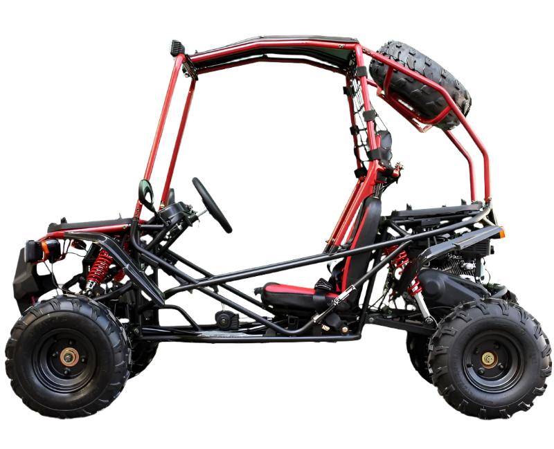 Pathfinder Mid-Size Kids Go Kart, 208cc 7.5hp Gas Engine, Electric Start, Torque Converter with Reverse, Ages 8 and up - Image 5