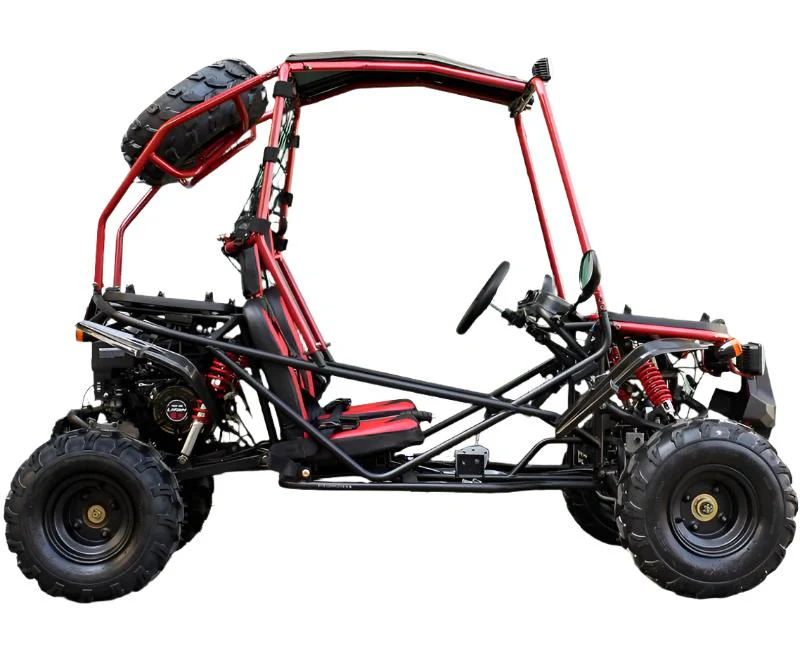 Pathfinder Mid-Size Kids Go Kart, 208cc 7.5hp Gas Engine, Electric Start, Torque Converter with Reverse, Ages 8 and up - Image 6