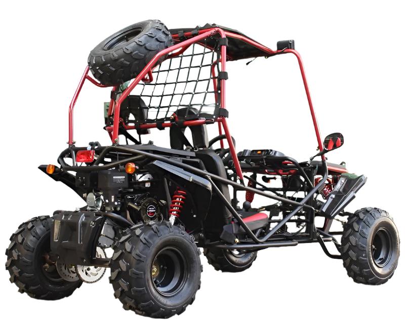 Pathfinder Mid-Size Kids Go Kart, 208cc 7.5hp Gas Engine, Electric Start, Torque Converter with Reverse, Ages 8 and up - Image 8