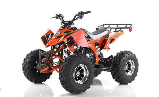 Sniper DLX 125cc Sport ATV, Fully-Automatic with Reverse, Deluxe Alloy Wheels, Ages 12 and up - Image 3