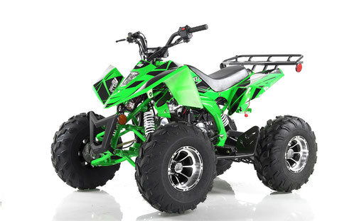 Sniper DLX 125cc Sport ATV, Fully-Automatic with Reverse, Deluxe Alloy Wheels, Ages 12 and up - Image 5