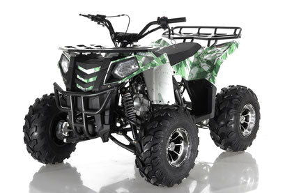 Commander DLX 125cc Utility Style ATV, Fully-Automatic with Reverse, Deluxe Alloy Wheels, Ages 16 and up - Image 4