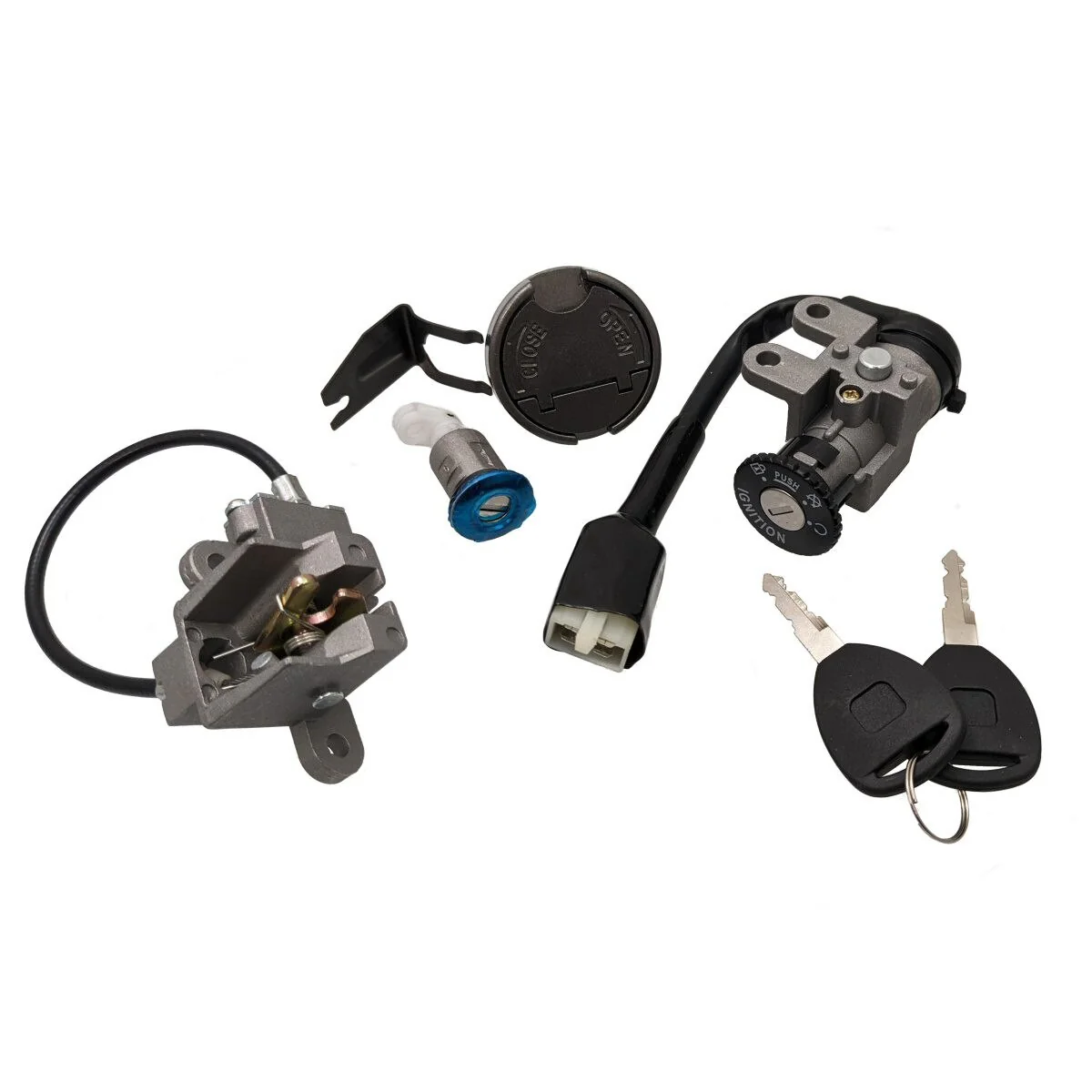 Ignition Switch and Locks for QMB139 50cc Scooters