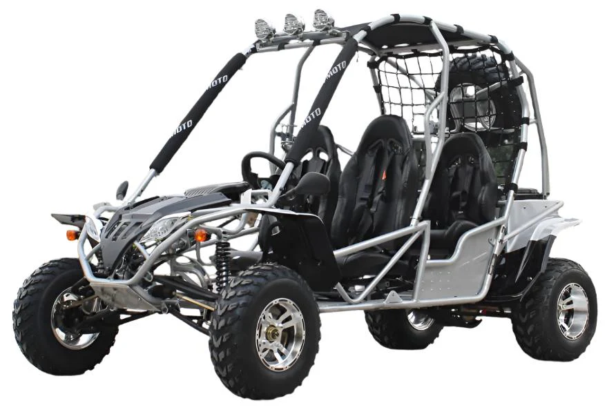 Jaguar 200 4-Seater Buggy Go Kart, Electric Start, Automatic with Reverse, 10-inch Deluxe Alloy Wheels, Ages 16 and up - Image 5