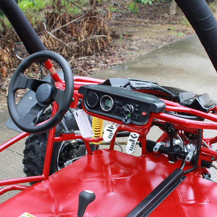 Jaguar 200 DLX Buggy Go Kart, Electric Start, Automatic with Reverse, 10-inch Alloy Wheels, Ages 16 and up - Image 11