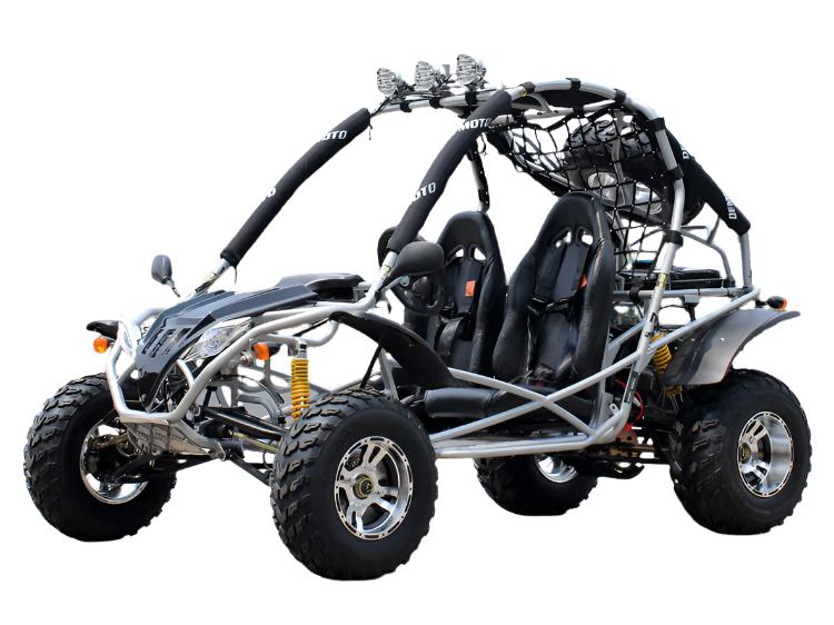 Jaguar 200 DLX Buggy Go Kart, Electric Start, Automatic with Reverse, 10-inch Alloy Wheels, Ages 16 and up - Image 4