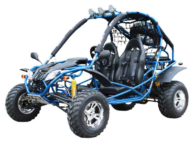 Jaguar 200 DLX Buggy Go Kart, Electric Start, Automatic with Reverse, 10-inch Alloy Wheels, Ages 16 and up - Image 5