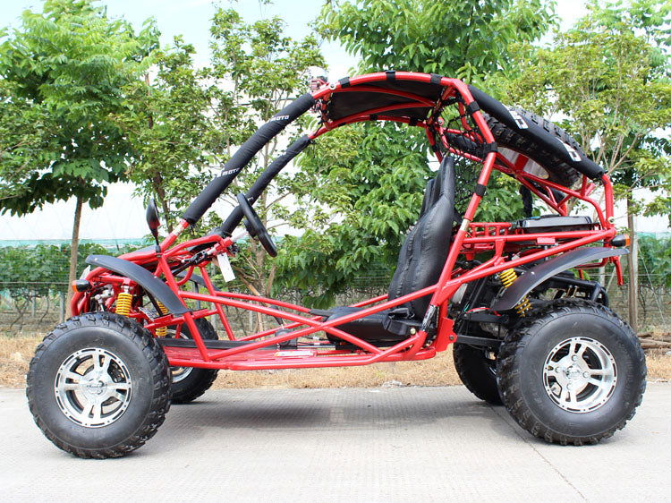 Jaguar 200 DLX Buggy Go Kart, Electric Start, Automatic with Reverse, 10-inch Alloy Wheels, Ages 16 and up - Image 7