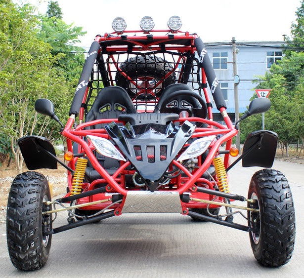 Jaguar 200 DLX Buggy Go Kart, Electric Start, Automatic with Reverse, 10-inch Alloy Wheels, Ages 16 and up - Image 8