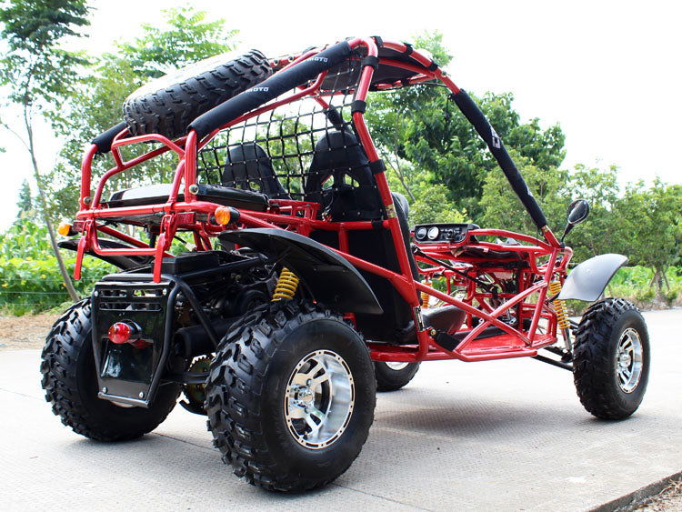 Jaguar 200 DLX Buggy Go Kart, Electric Start, Automatic with Reverse, 10-inch Alloy Wheels, Ages 16 and up - Image 9