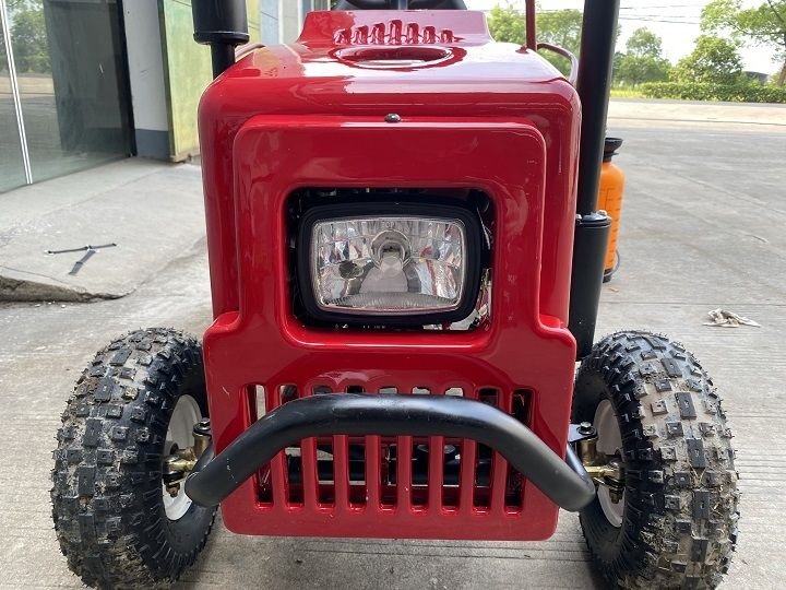 Kids Gas Mini Tractor, 125cc Engine with Electric Start, Automatic with Reverse, Ages 12 and up - Image 10