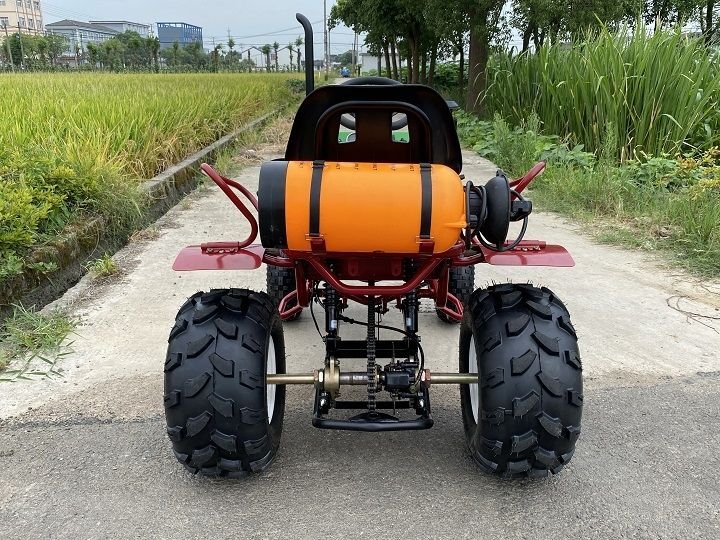 Kids Gas Mini Tractor, 125cc Engine with Electric Start, Automatic with Reverse, Ages 12 and up - Image 11