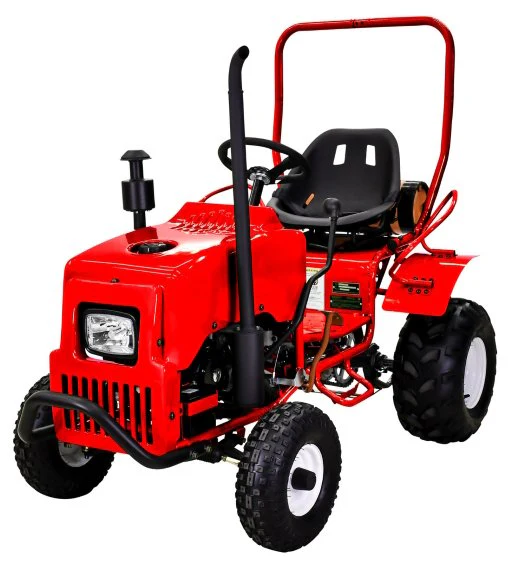 Kids Gas Mini Tractor, 125cc Engine with Electric Start, Automatic with Reverse, Ages 12 and up - Image 3