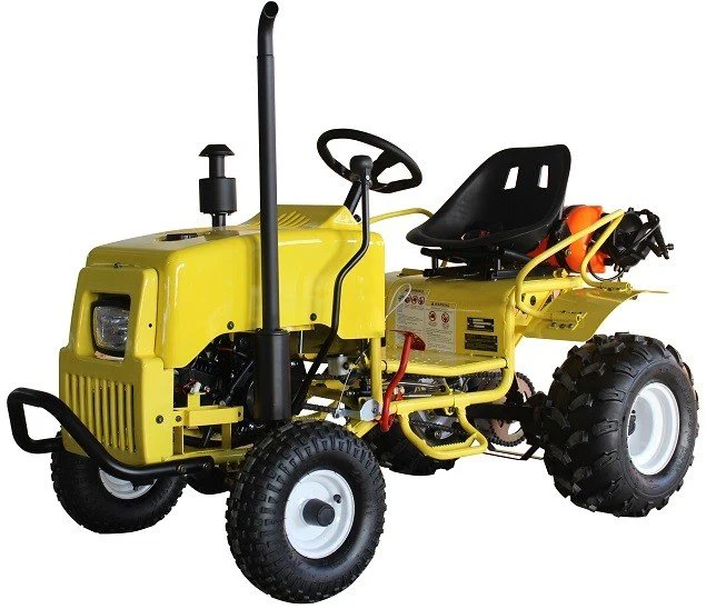 Kids Gas Mini Tractor, 125cc Engine with Electric Start, Automatic with Reverse, Ages 12 and up - Image 4