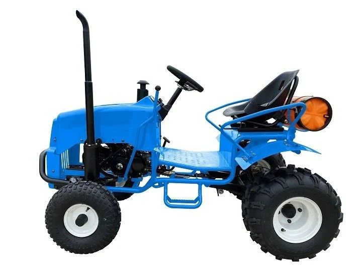 Kids Gas Mini Tractor, 125cc Engine with Electric Start, Automatic with Reverse, Ages 12 and up - Image 7