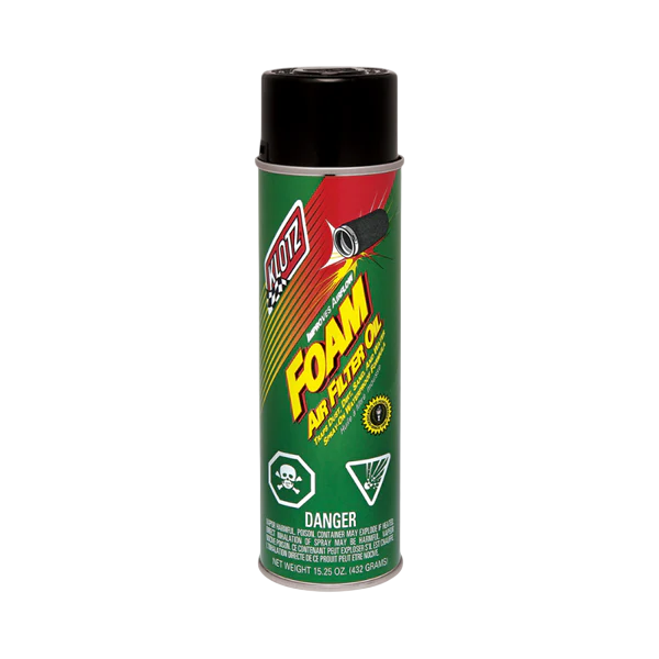 Klotz Air Filter Oil for Foam Filters - 16oz Spray