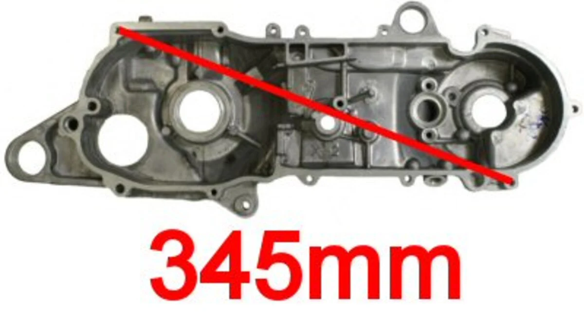 Left Crankcase - 1DE41QMB - Image 2
