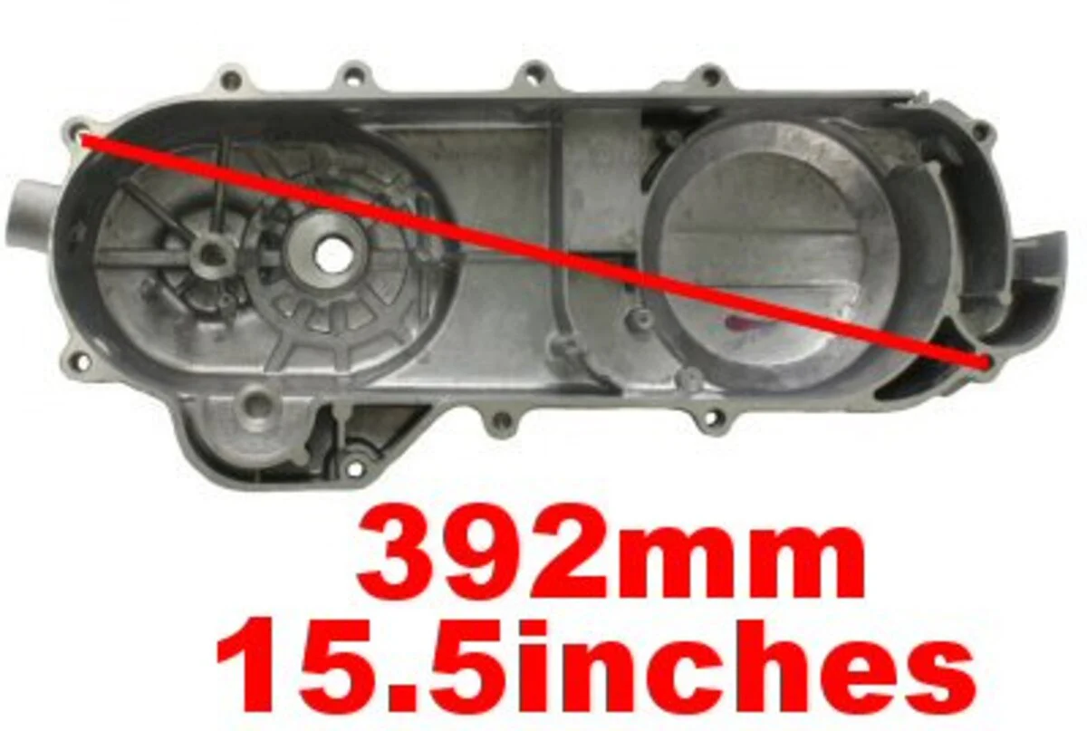 Left Crankcase Cover - QMB139 50cc Longcase - Image 2