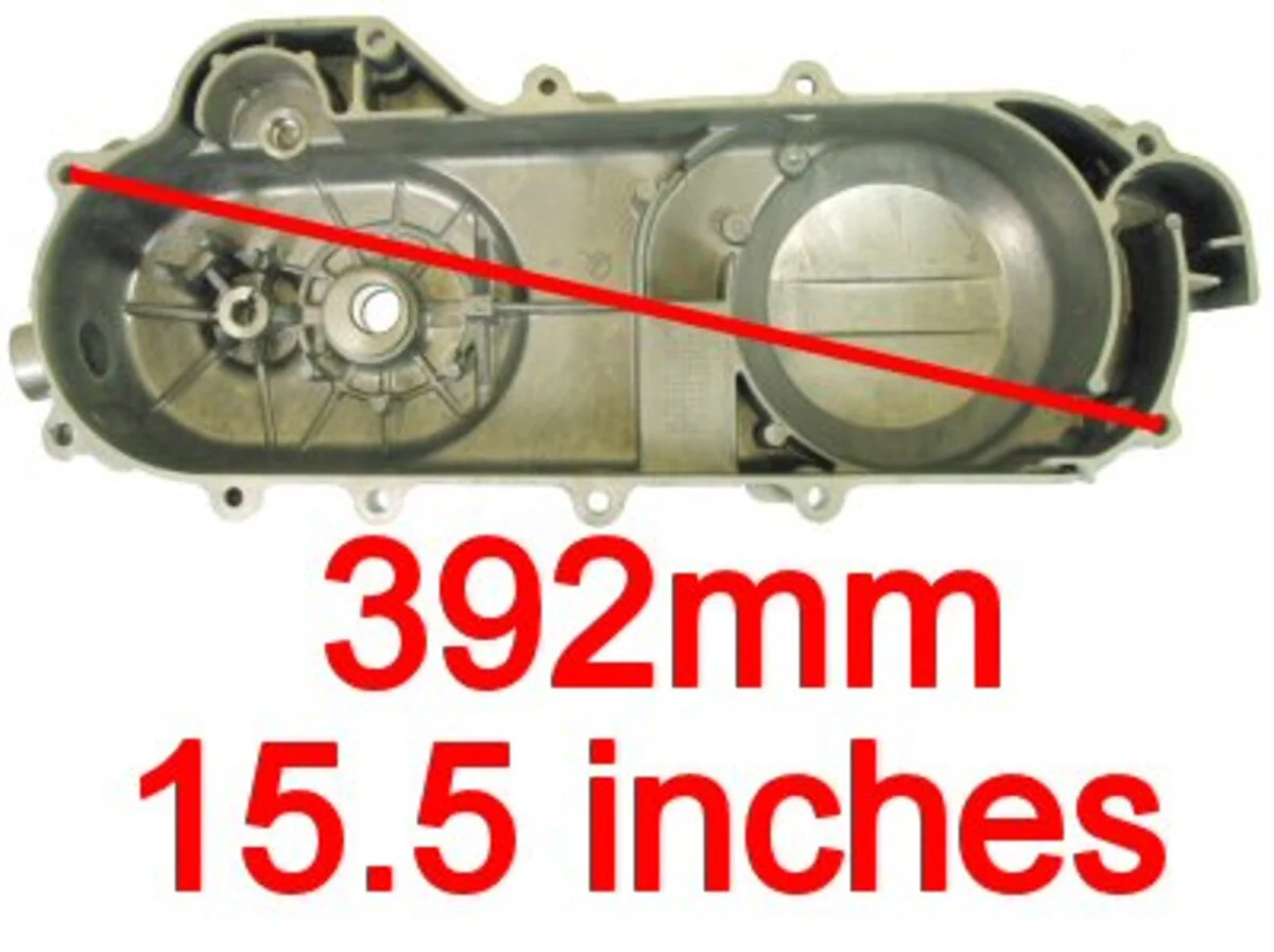 Left Crankcase Cover - QMB139 50cc Longcase - Image 4