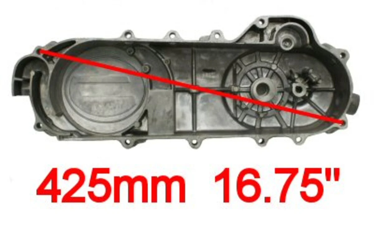 Left Crankcase Cover - QMB139 Extra Long - Image 3