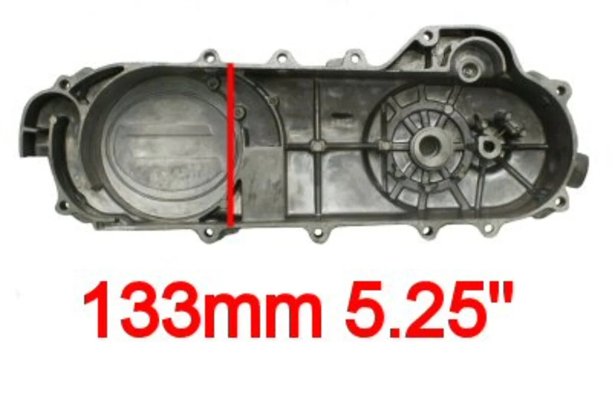 Left Crankcase Cover - QMB139 Extra Long - Image 4