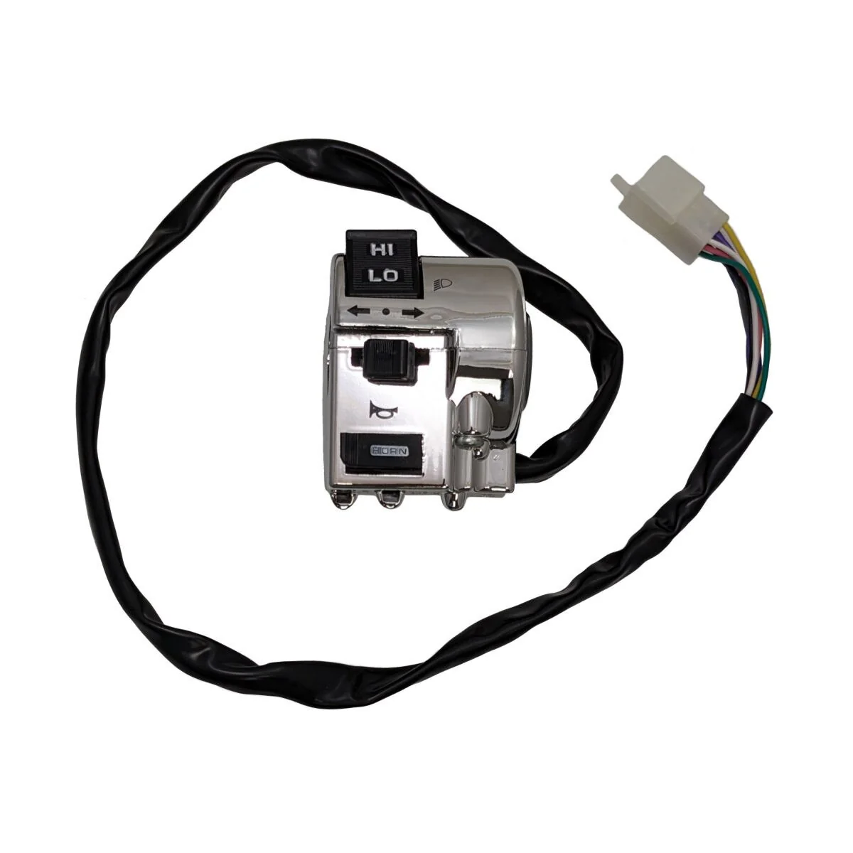 Left Handle Switch for 1" Handlebars, 8-Pin