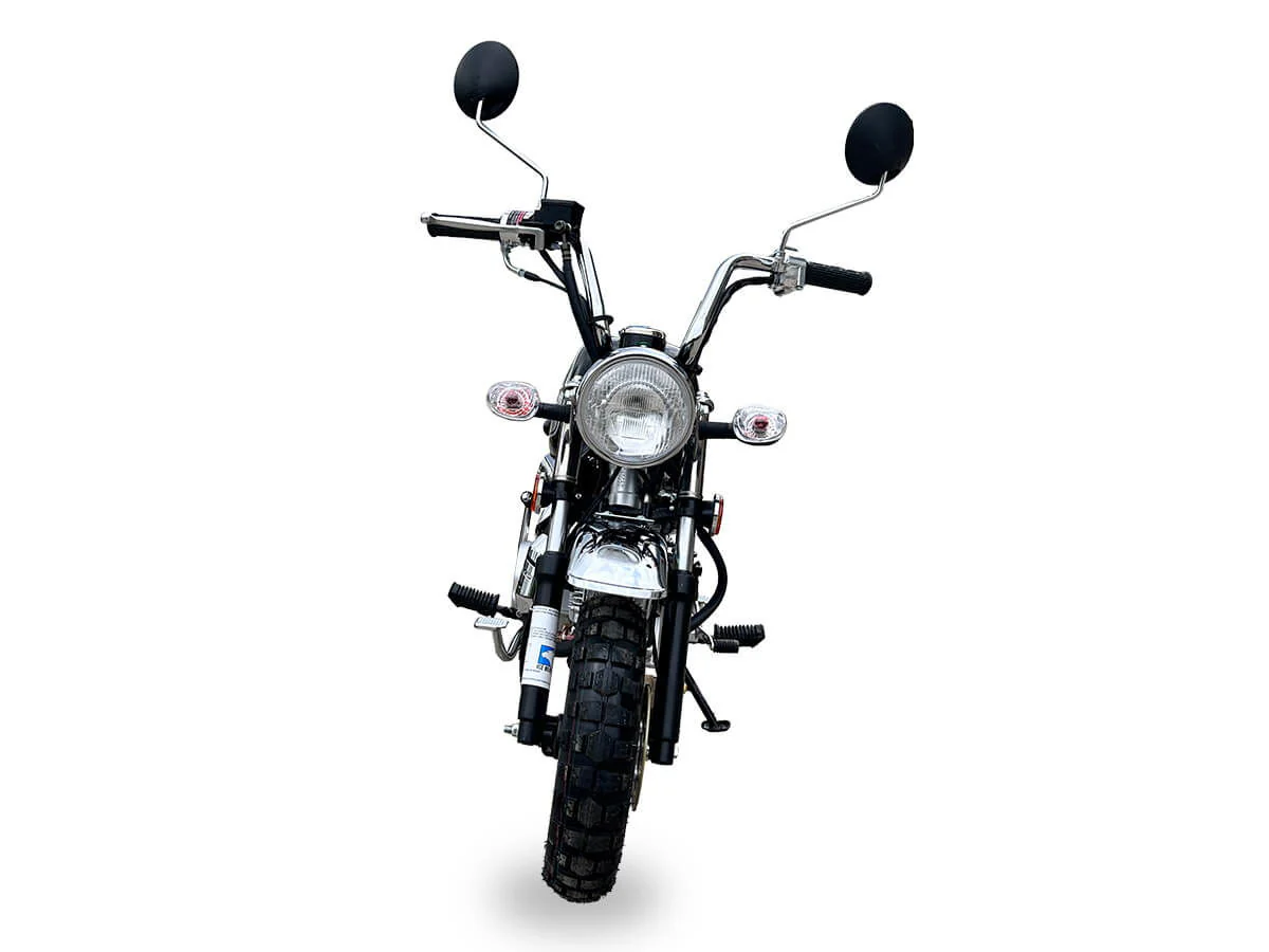 Leo 125cc Retro Motorcycle, 4-speed semi-automatic, 8-inch Wheels, 50 State Legal - Image 5