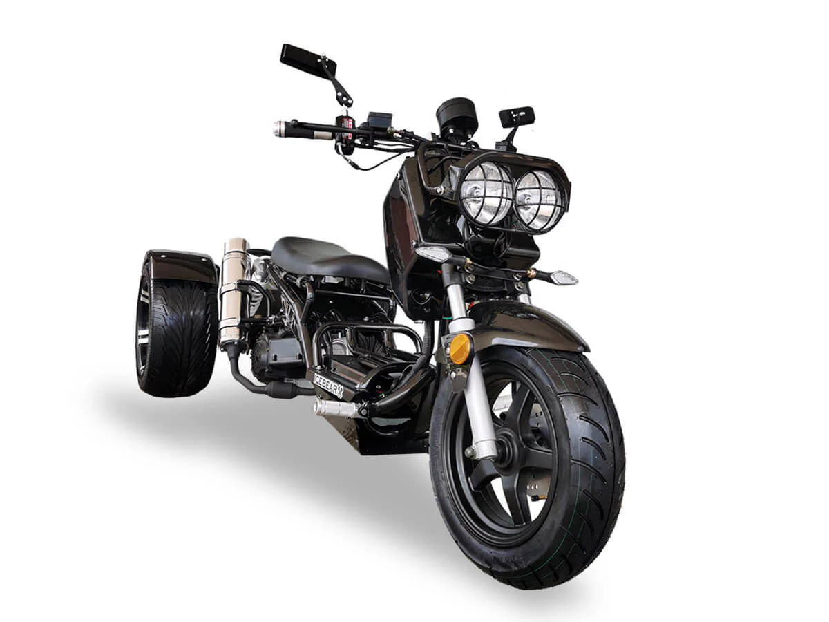Maddog 150cc Street Trike, Automatic, Disc Brakes, 14 inch Aluminum Rear Wheels - Image 7