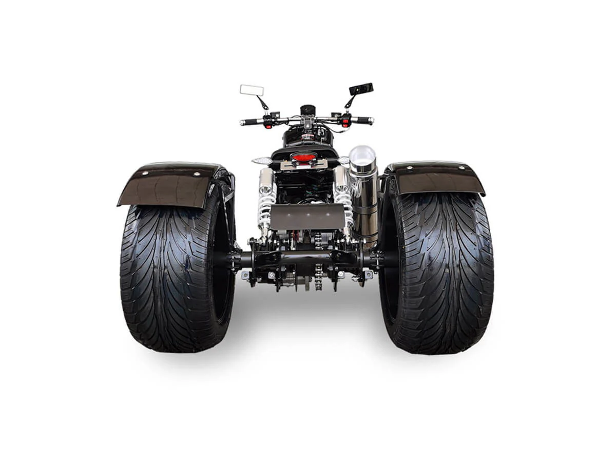 Maddog 50cc Street Trike, Automatic, Disc Brakes, 14 inch Aluminum Rear Wheels - Image 10