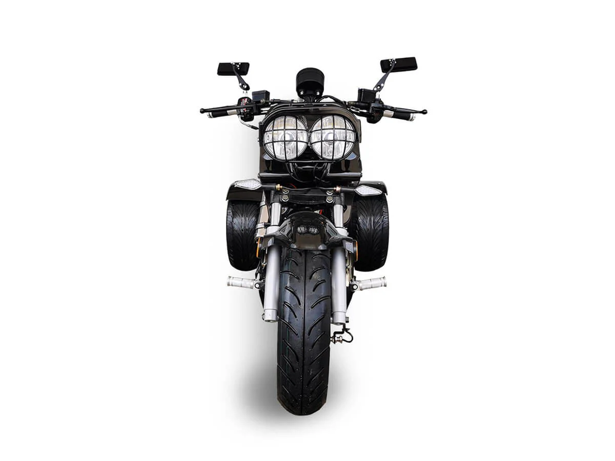 Maddog 50cc Street Trike, Automatic, Disc Brakes, 14 inch Aluminum Rear Wheels - Image 6