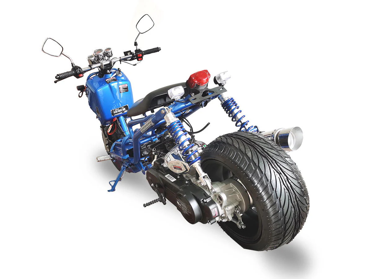 Maddog Gen I 50cc Street Scooter, Automatic, Front Disc Brake, 12 inch Aluminum Wheels, 50 State Legal - Image 10