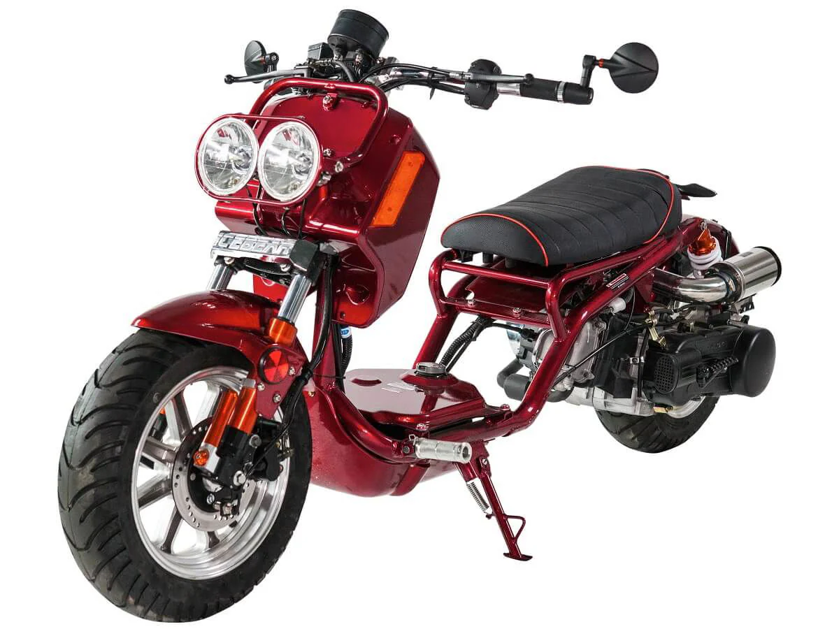 Maddog Gen IV 150cc Street Scooter, Automatic, Front Disc Brake, 12 inch Aluminum Wheels, LED Lights, Digital Speedometer, 50 State Legal - Image 2