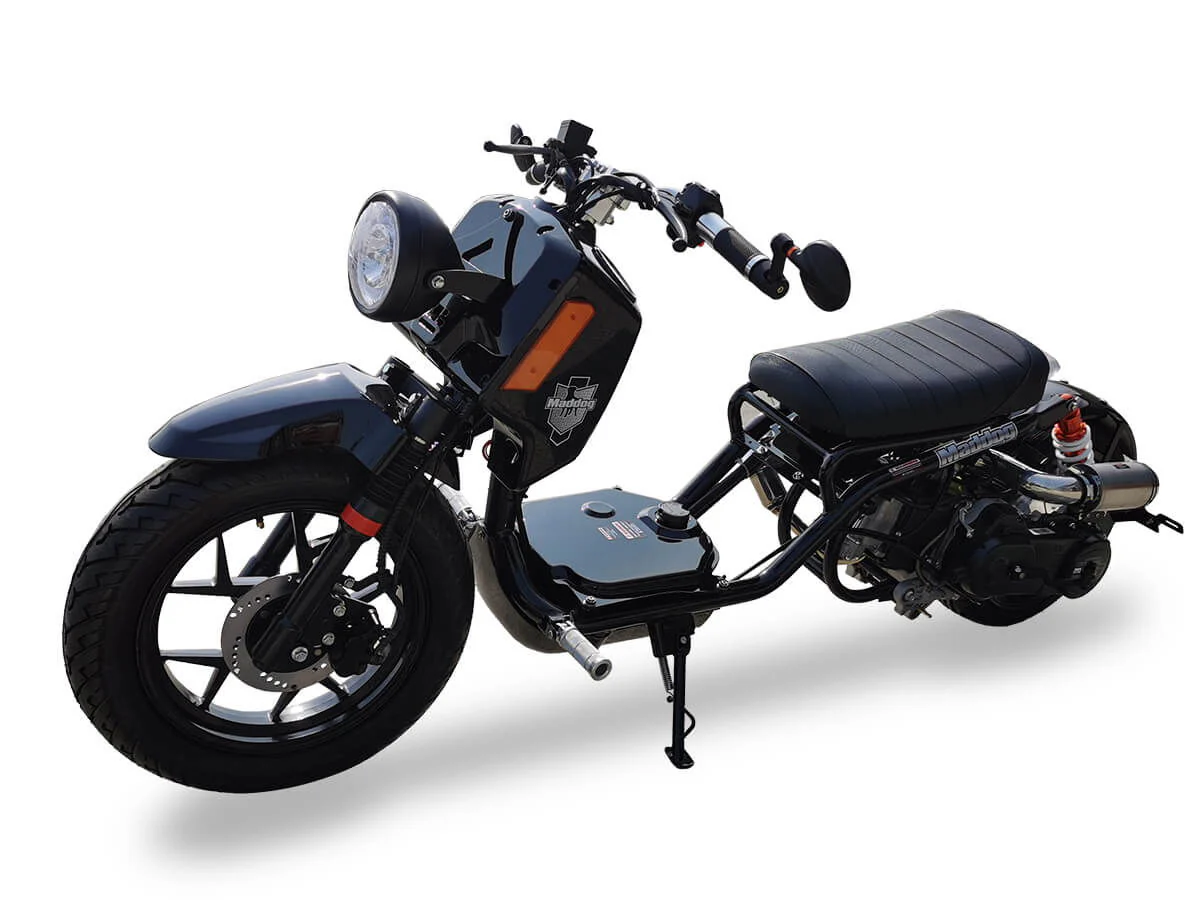 Maddog Gen V 150cc Street Scooter, Automatic, Front Disc Brake, 14 inch Aluminum Wheels, Digital Speedometer, LED Lights, 50 State Legal - Image 3