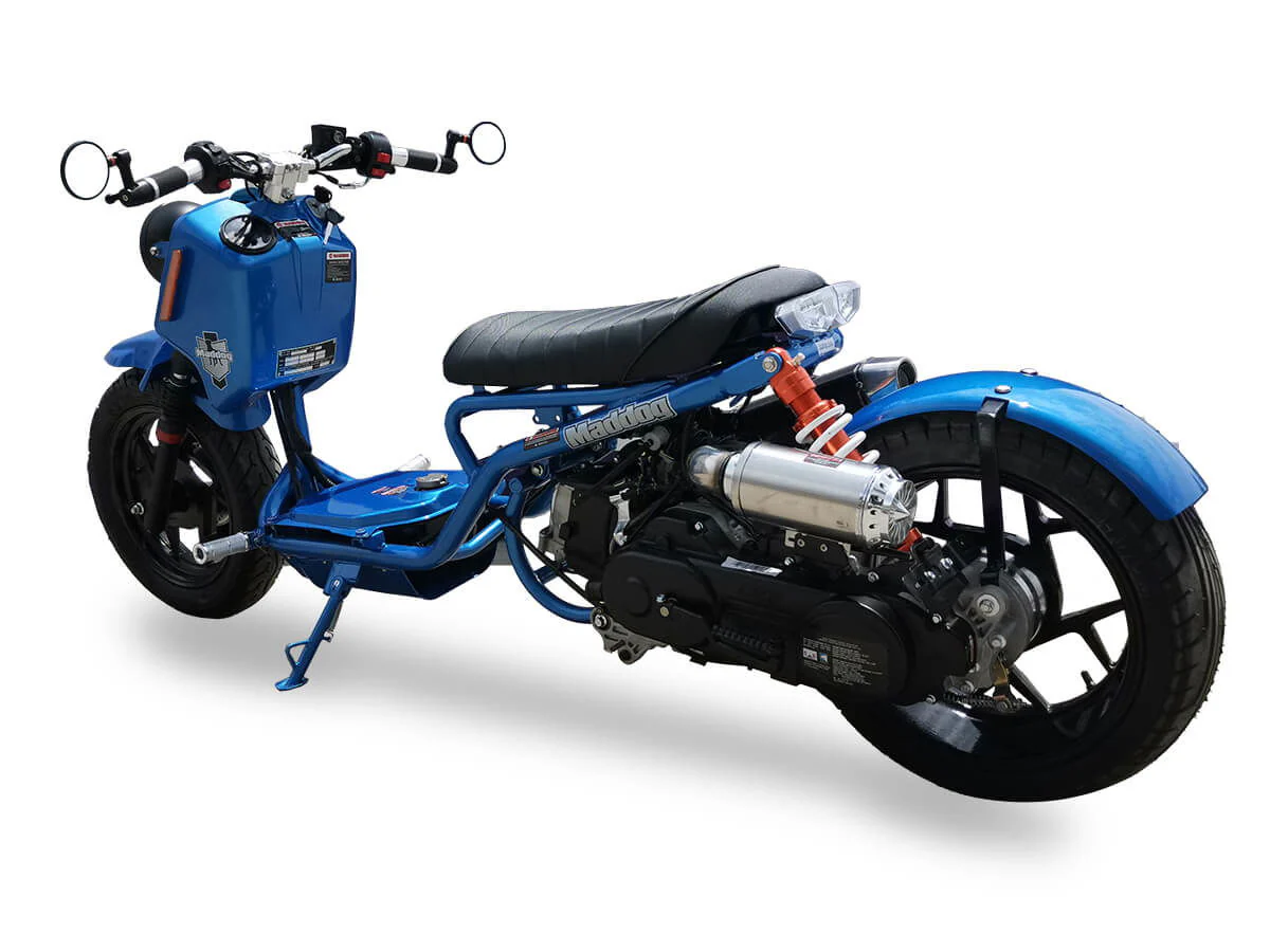 Maddog Gen V 50cc Street Scooter, Automatic, Front Disc Brake, 14 inch Aluminum Wheels, Digital Speedometer, LED Lights - Image 10