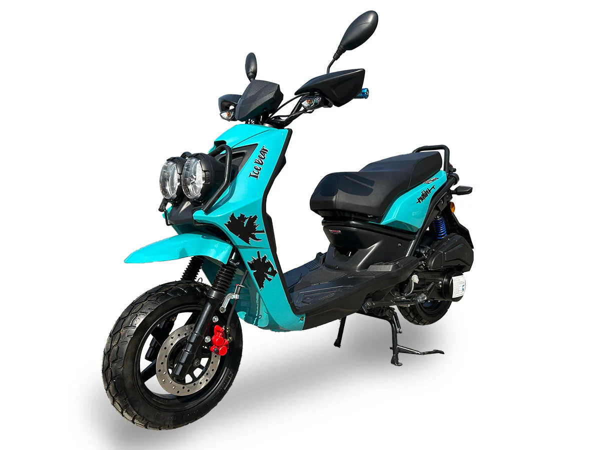 Malibu 150cc Street Scooter, Automatic, Front Disc Brake, 12 inch Aluminum Wheels - Image 3