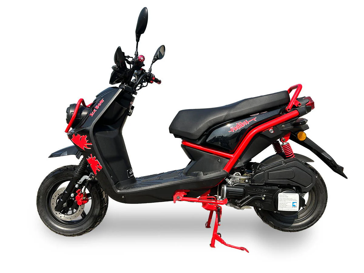 Malibu 150cc Street Scooter, Automatic, Front Disc Brake, 12 inch Aluminum Wheels - Image 6