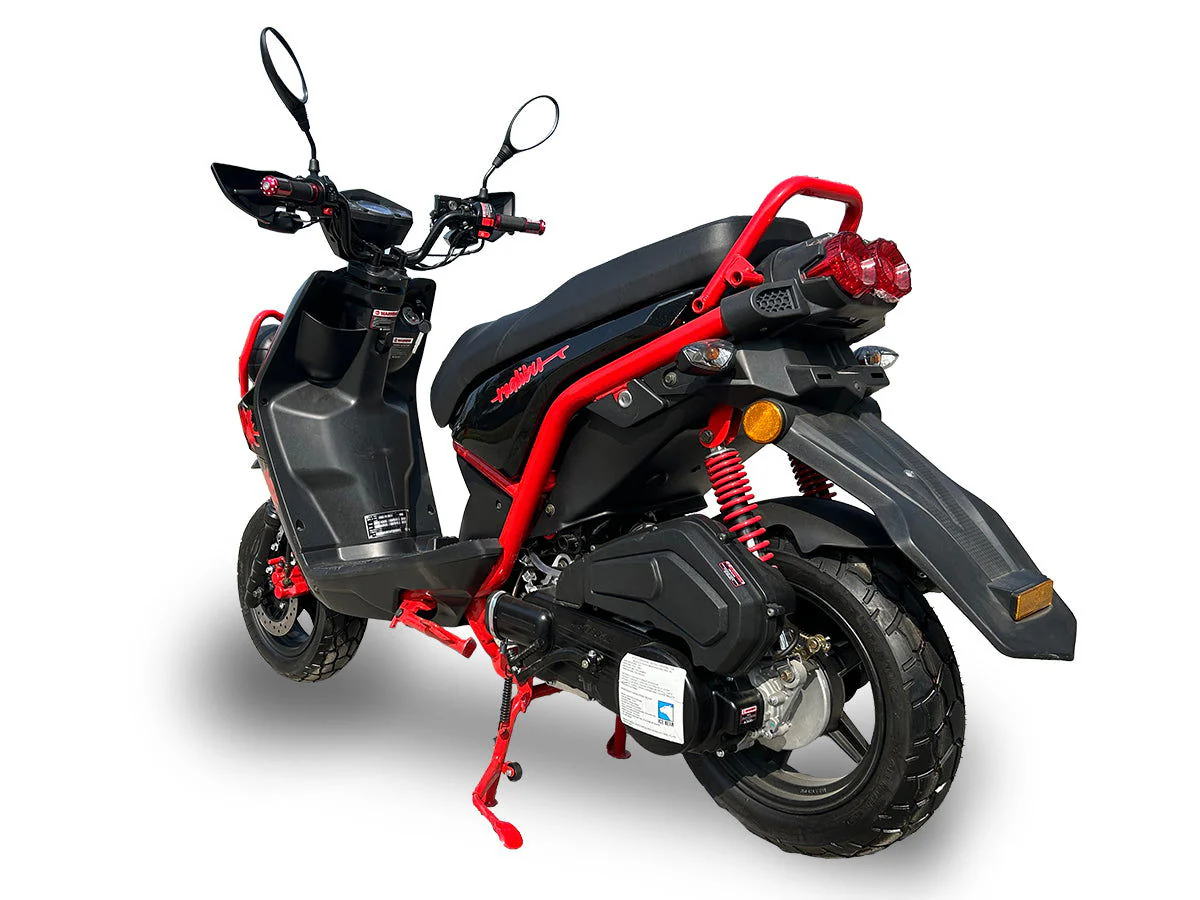 Malibu 150cc Street Scooter, Automatic, Front Disc Brake, 12 inch Aluminum Wheels - Image 8