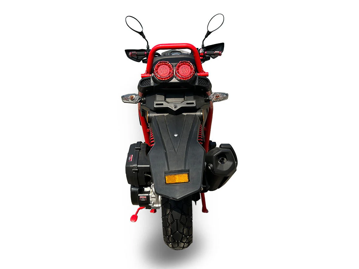 Malibu 150cc Street Scooter, Automatic, Front Disc Brake, 12 inch Aluminum Wheels - Image 9