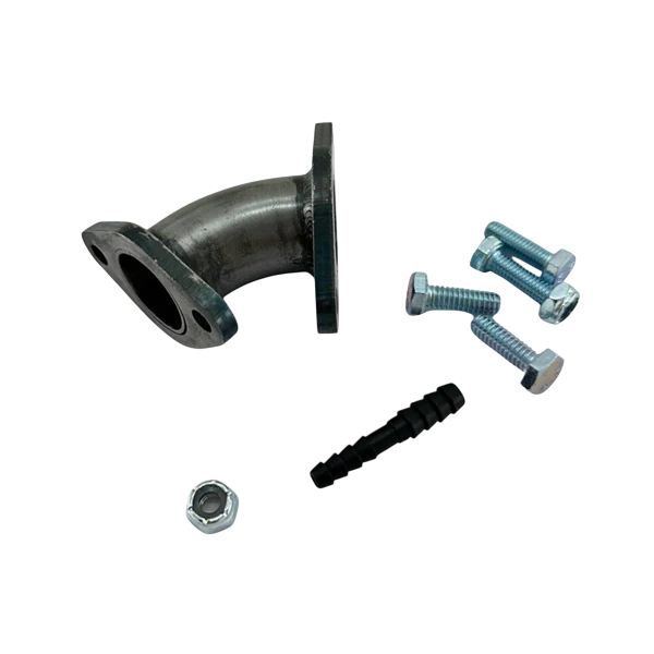 Manifold, 22mm Mikuni to GX200, 45 Degree, Curved Steel, Economy Model