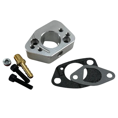 Manifold Kit, GX390 Carb to GX200, 6.5 OHV Clone, & 212 Predator; 15 Degree Mount