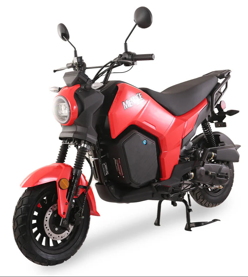 Menace 50cc Motorcycle, Automatic Shifting, Front Disc/Rear Drum Brakes, (12/10 in.) Wheels - Image 2