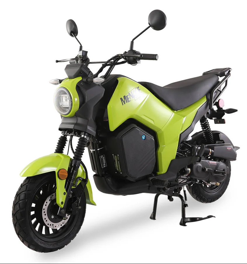 Menace 50cc Motorcycle, Automatic Shifting, Front Disc/Rear Drum Brakes, (12/10 in.) Wheels - Image 3