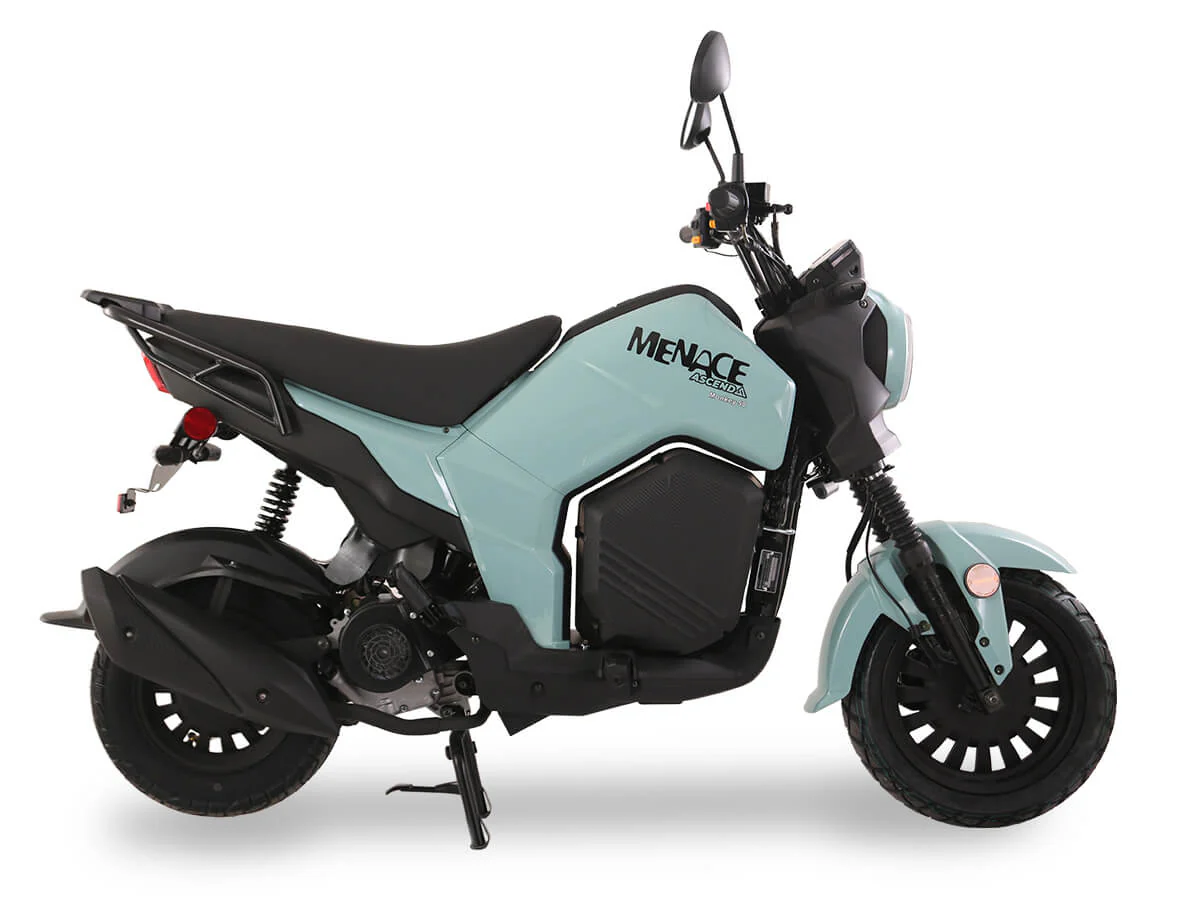 Menace 50cc Motorcycle, Automatic Shifting, Front Disc/Rear Drum Brakes, (12/10 in.) Wheels - Image 7