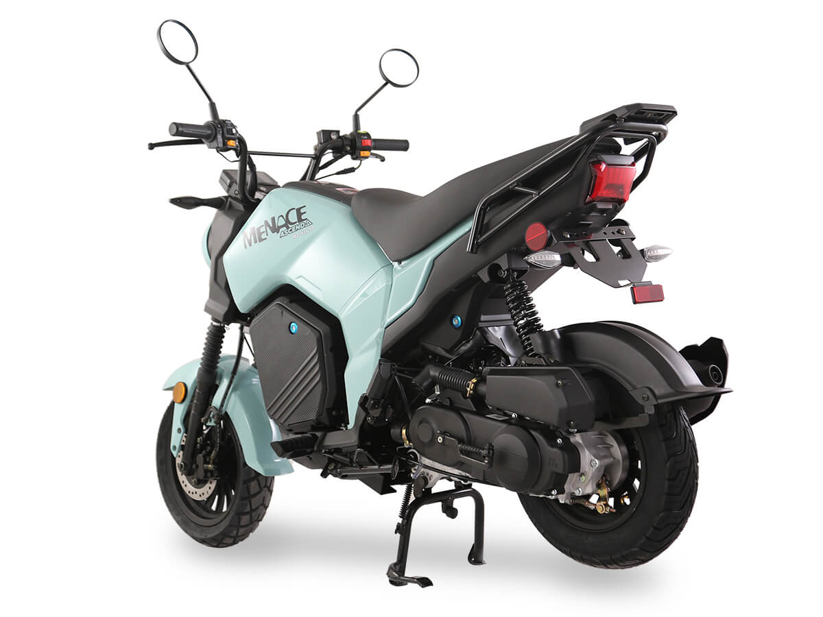 Menace 50cc Motorcycle, Automatic Shifting, Front Disc/Rear Drum Brakes, (12/10 in.) Wheels - Image 9