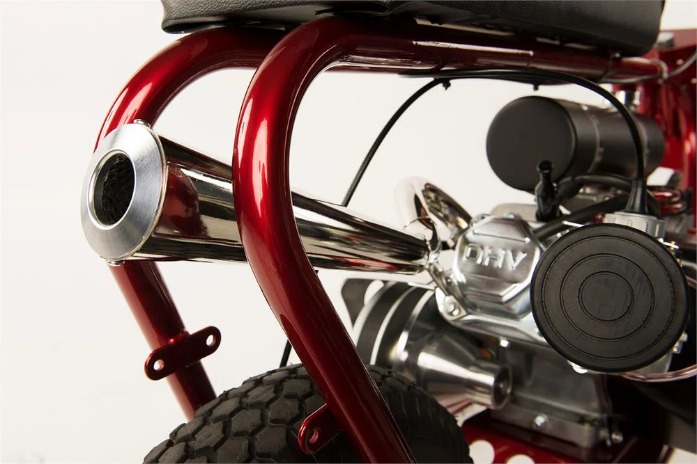 Bazookah - Bare Metal Stinger Exhaust Header, for Mini Bike or GoKart fits Honda GX200, Titan, Predator - Image 3