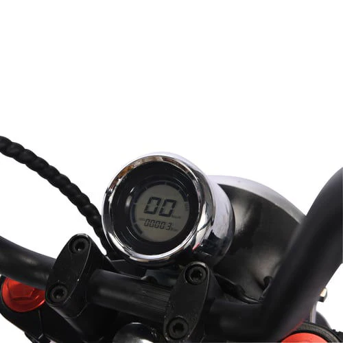 Mini Lowboy Electric Motorcycle, 48v 800w Lithium, LED Lights, Digital Speedometer - Image 6