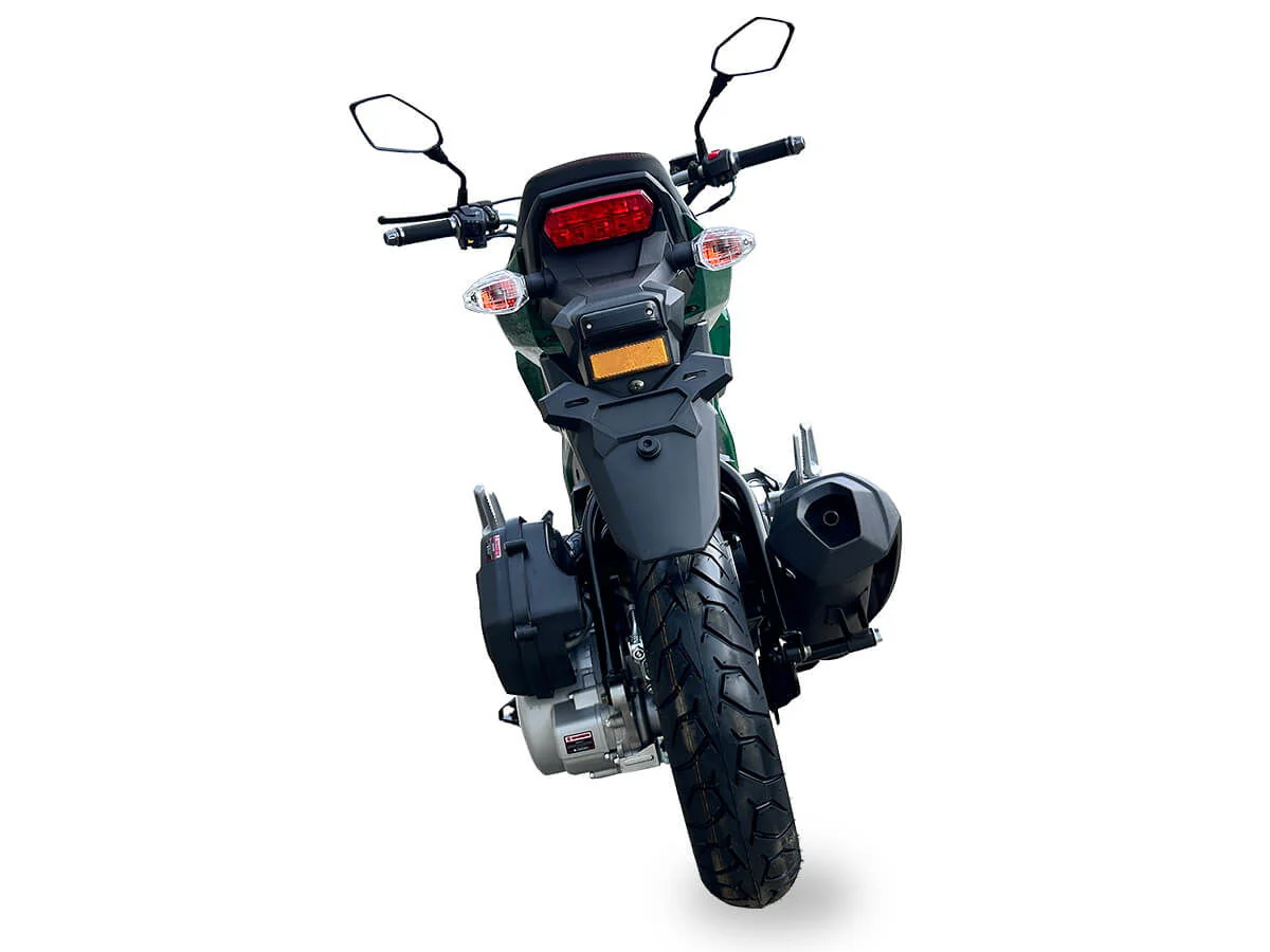 Mini Max 150cc Motorcycle, Automatic, Front Disc Brake, 12 inch Aluminum Wheels, LED Lights, Digital Speedometer, 50 State Legal - Image 9