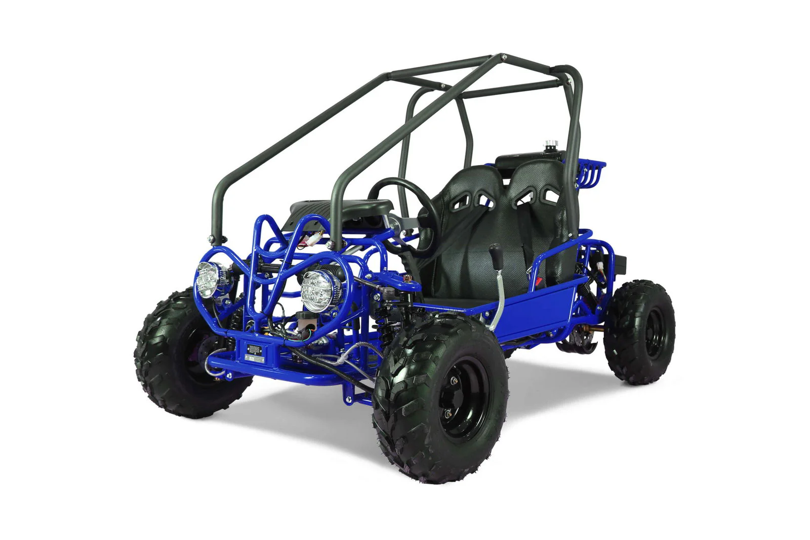 Mini Raptor 125cc Kids Gas Go Kart, Electric Start, Automatic with Reverse, Ages 8 and up - Image 3