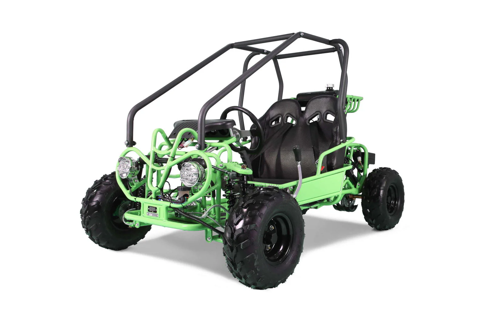 Mini Raptor 125cc Kids Gas Go Kart, Electric Start, Automatic with Reverse, Ages 8 and up - Image 4