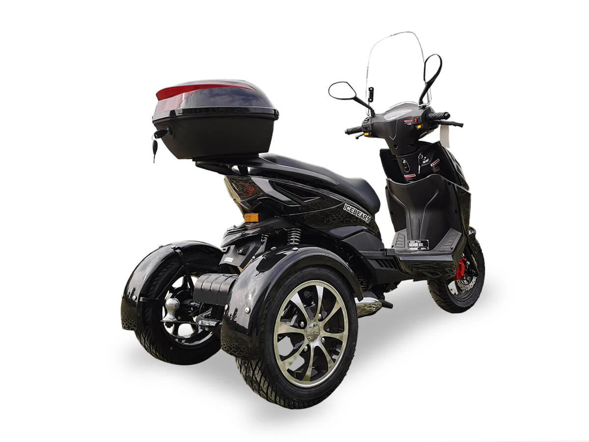 Mojo 150cc Street Trike, Automatic, Disc Brakes, Aluminum Wheels, Trunk and Windshield Included - Image 8